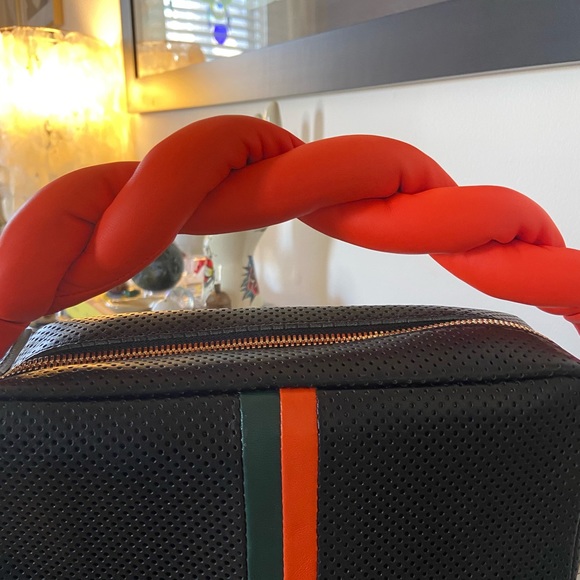 Clare V Handbags - Twisted Puff Top Handle - Bright Poppy